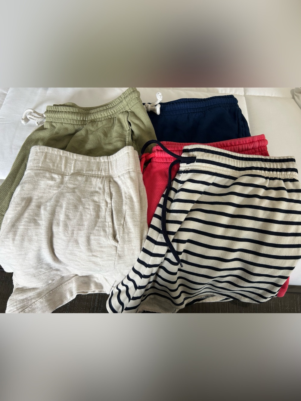 5 pairs of comfy shorts from target size XL
